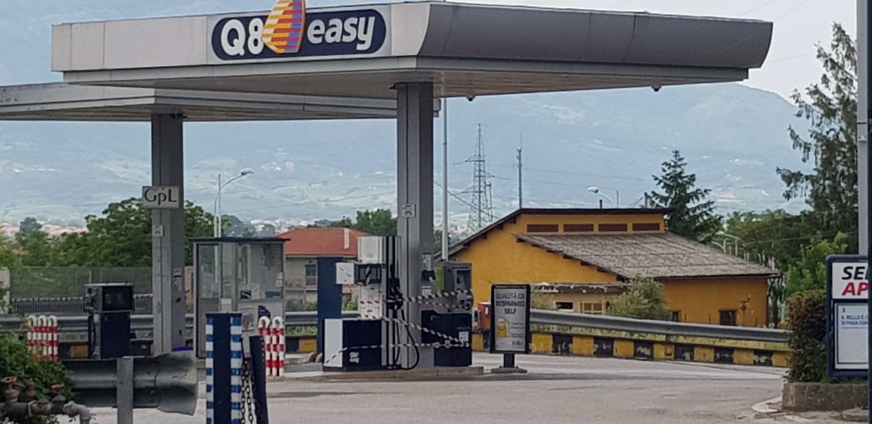 Sala Consilina: furto alla stazione di rifornimento Q8 