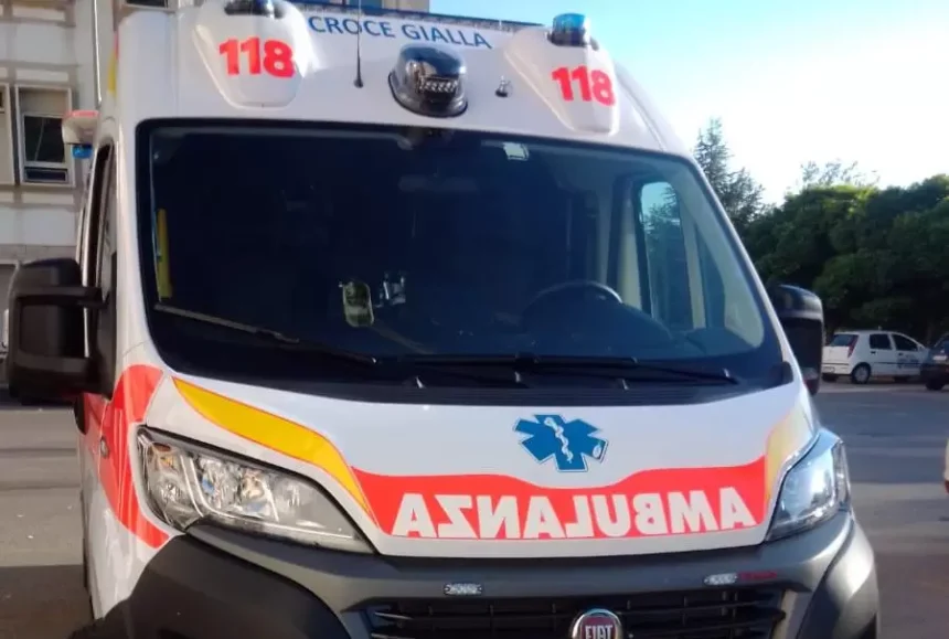 Ambulanza croce gialla