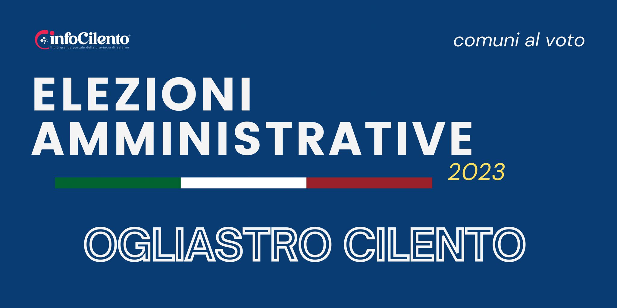 Elezioni Ogliastro Cilento