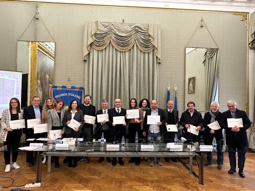 Premiazione borghi e comunità