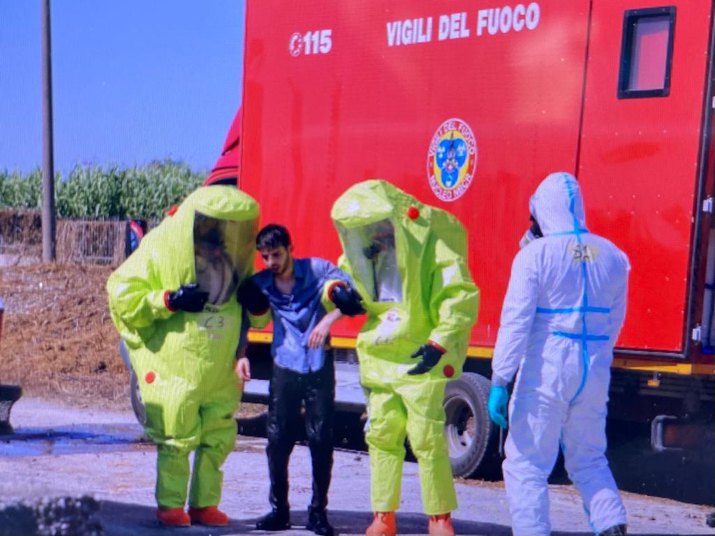 Simulazione rischio cbrn