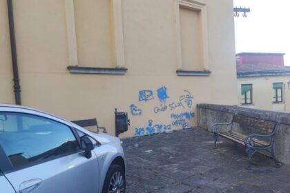 Vandali complesso di San Francesco Eboli