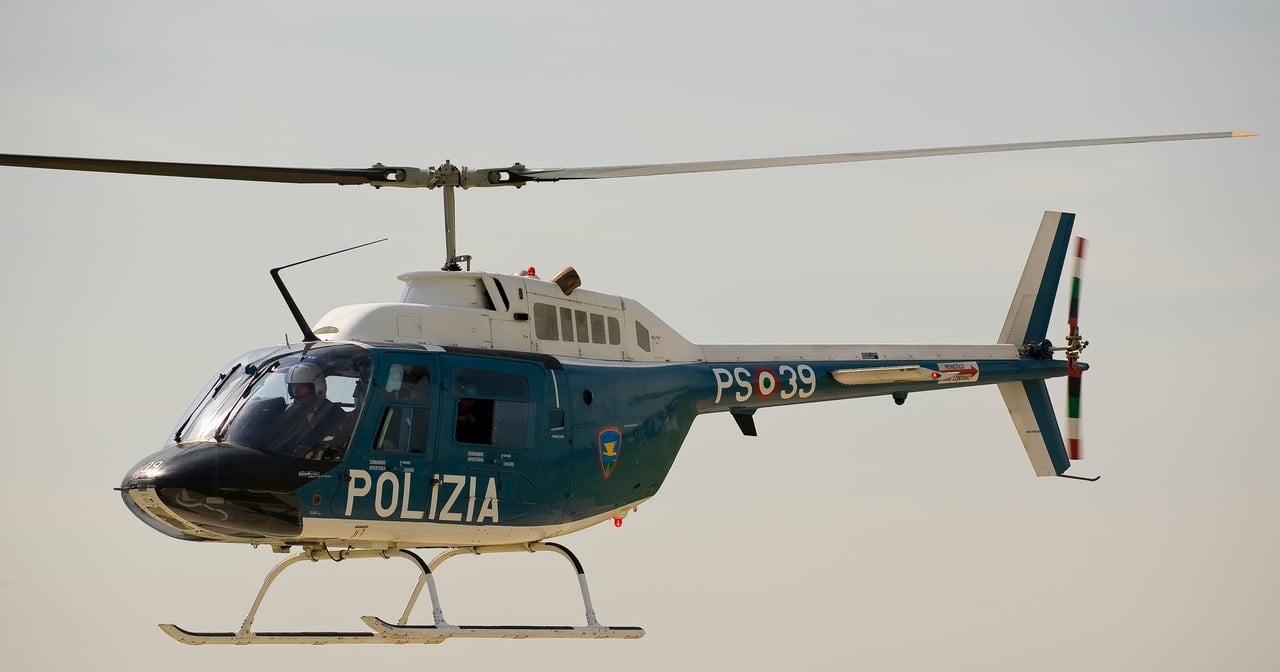 Elicottero Polizia