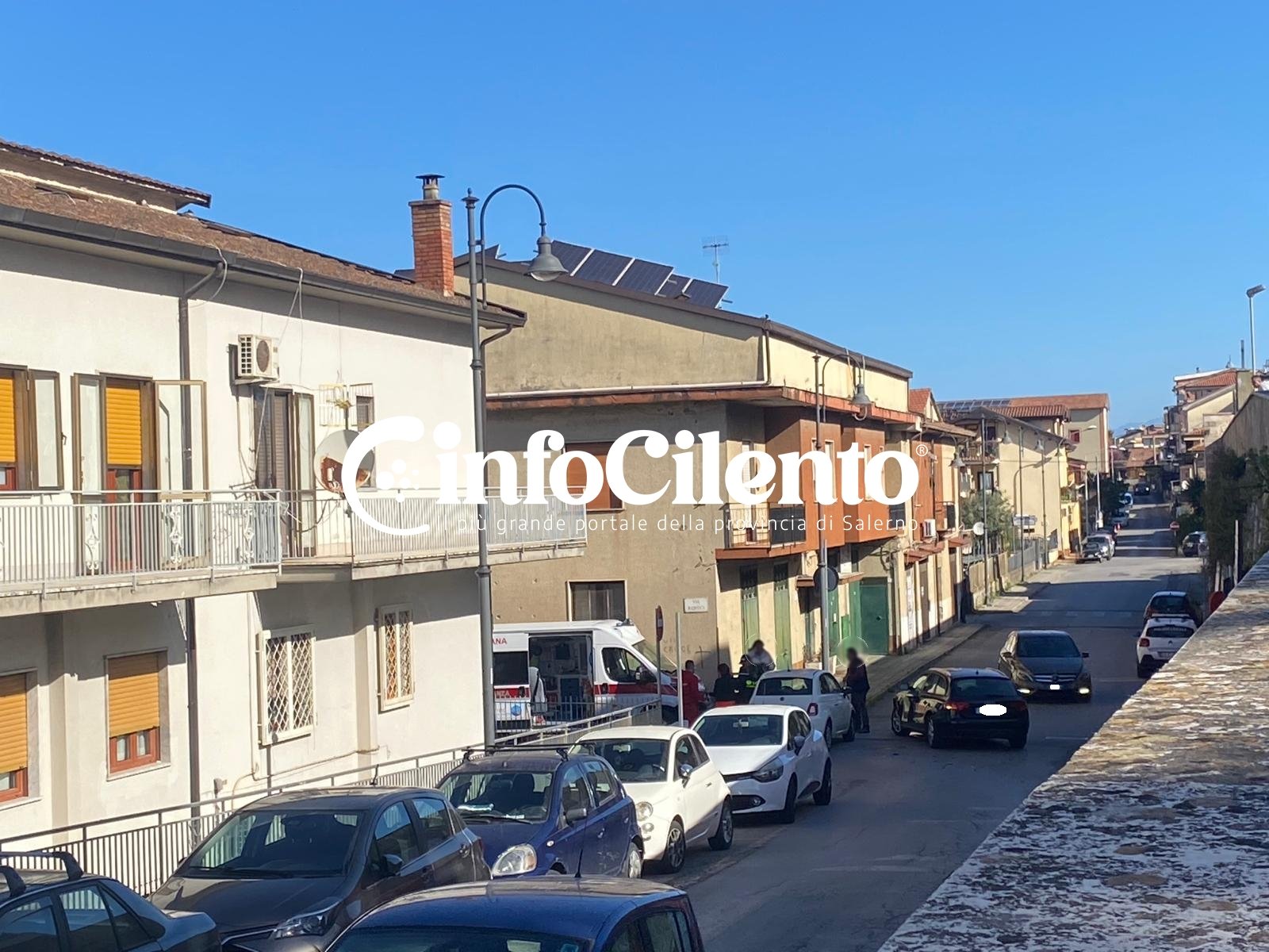 Incidente via San Felice Agropoli