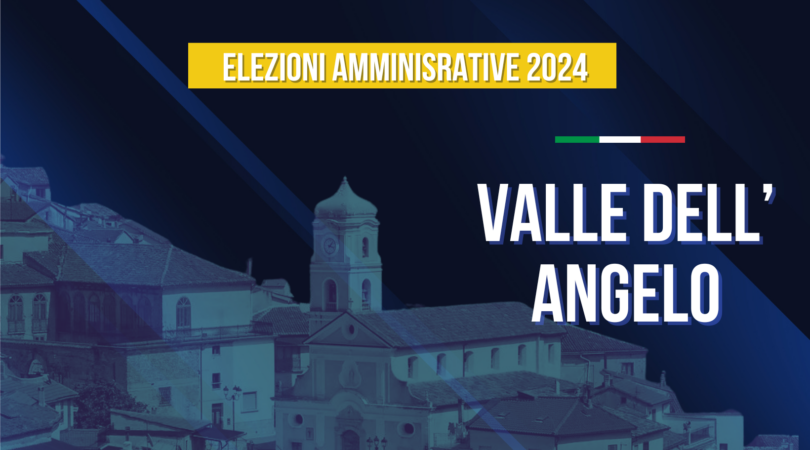 Elezioni comunali 2024 Valle dell'Angelo