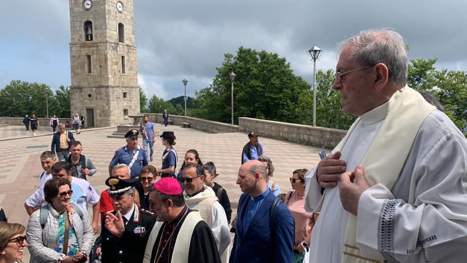 Don Carmine Troccoli e mons. Vincenzo Calvosa