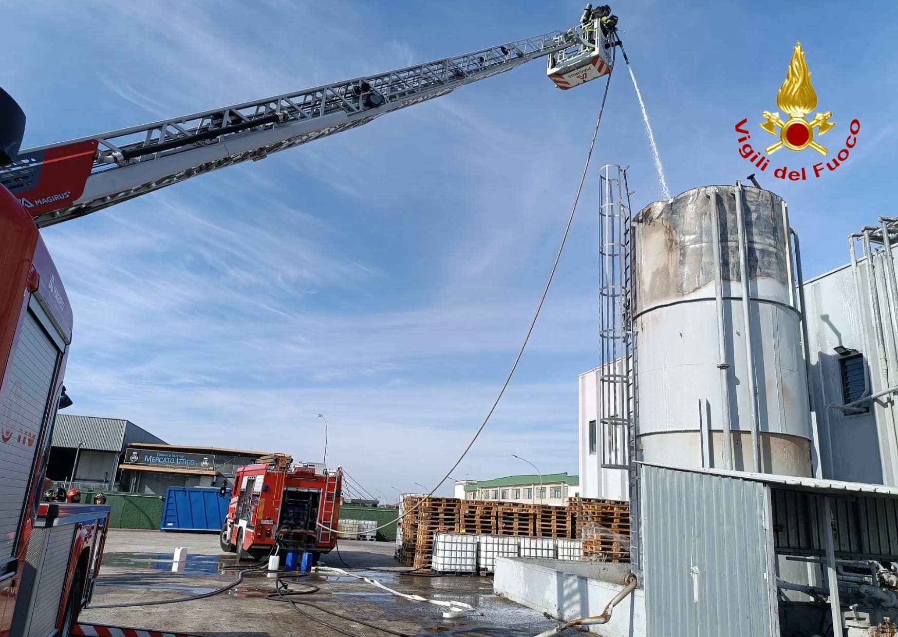 Esplosione silos