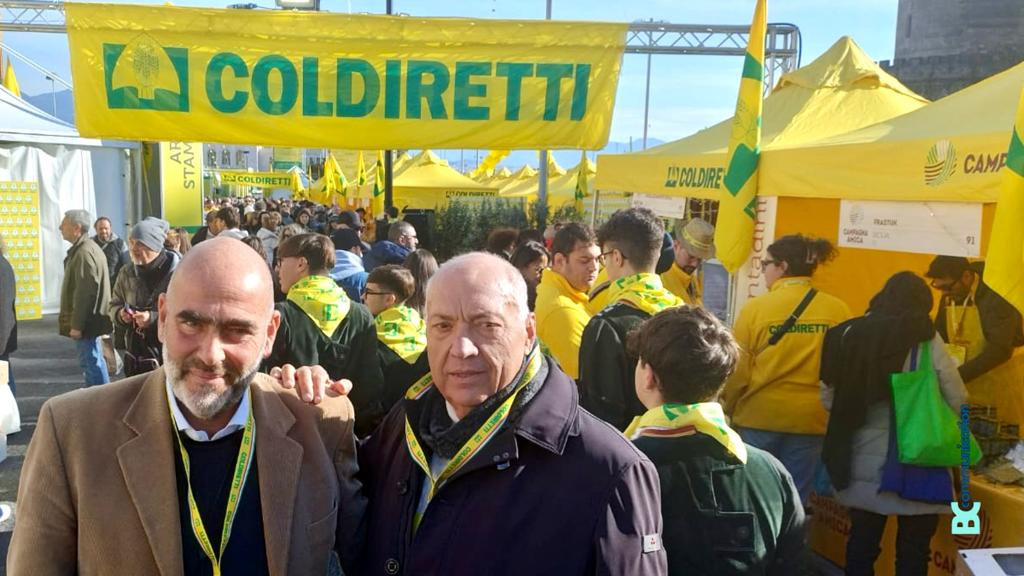 Bellelli presidente Coldiretti Campania e Salvatore Loffreda direttore Coldiretti Campania