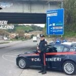 Carabinieri svincolo Agropoli