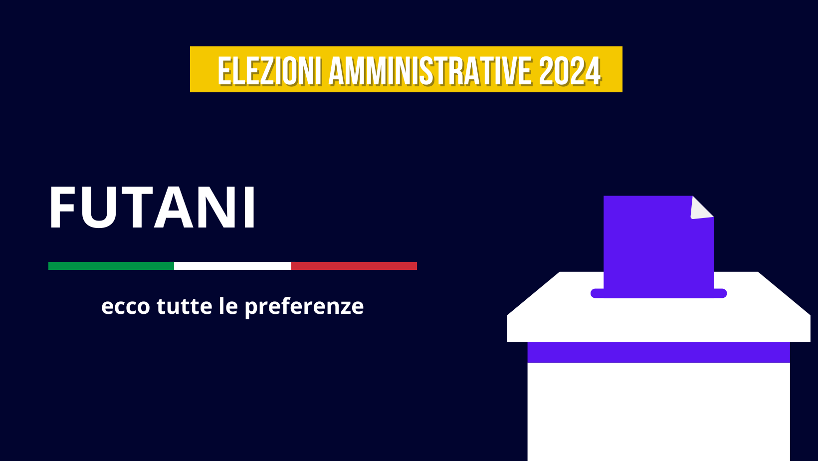 Elezioni 2024 Futani