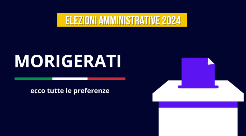 Elezioni 2024 a Morigerati