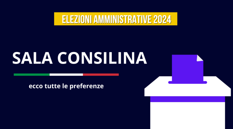 Elezioni 2024 Sala Consilina