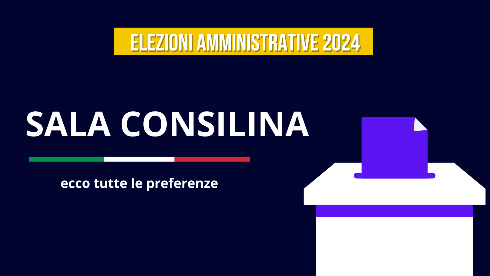 Elezioni 2024 Sala Consilina