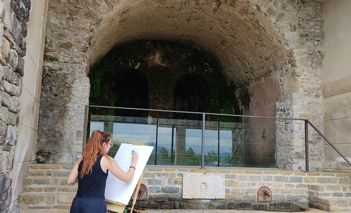 Rutino, stazione dei pittori