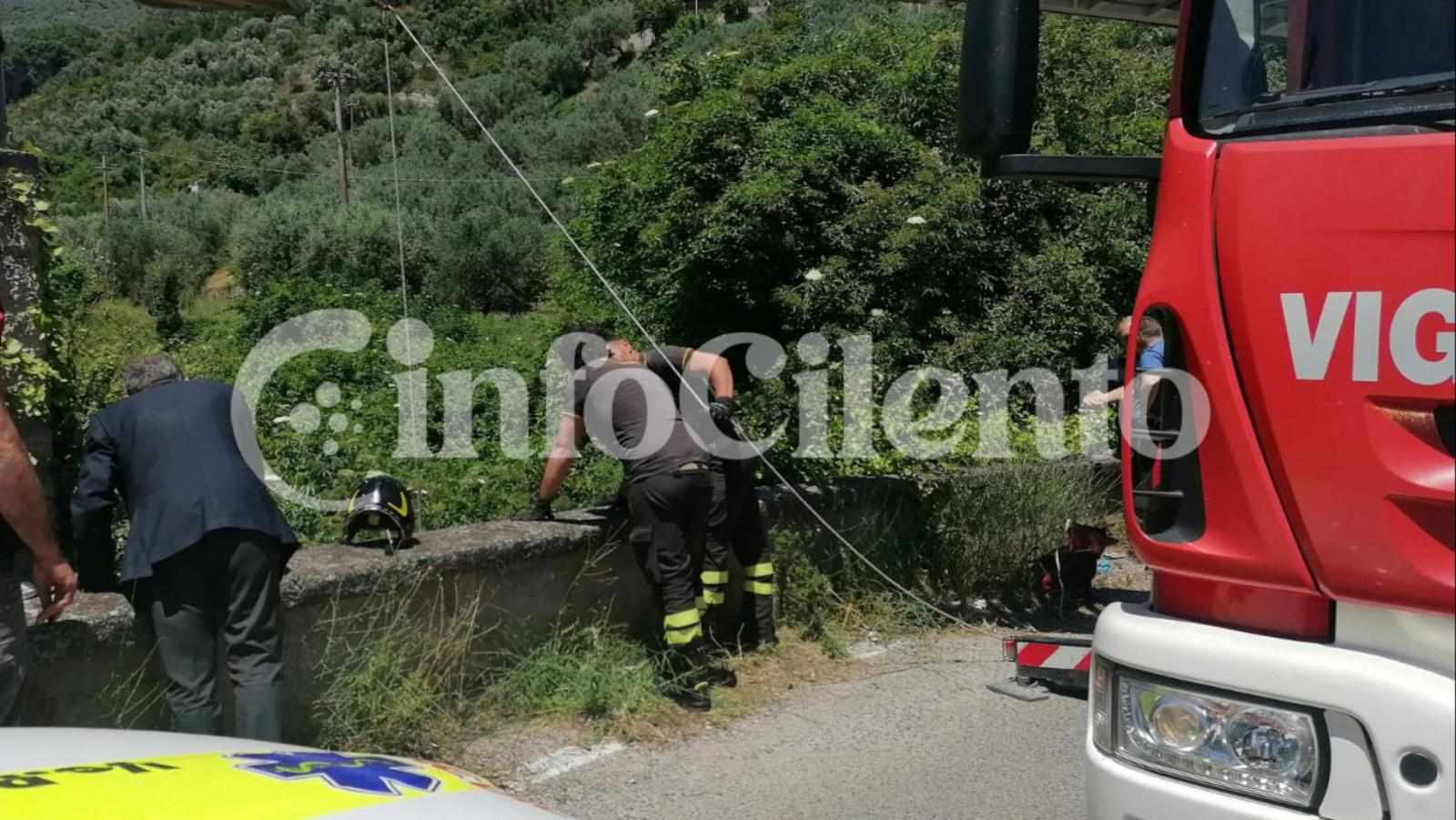 Incidente Eboli, Via Olevano