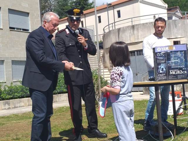 Sanza, consegna patenti biciclette bambini