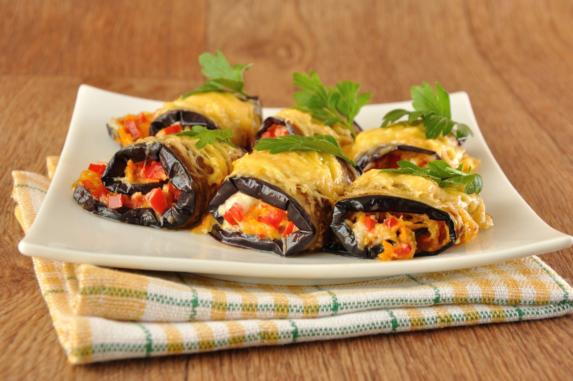 Involtini di melanzane