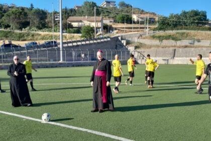 Monsignor Bellandi a Caggiano