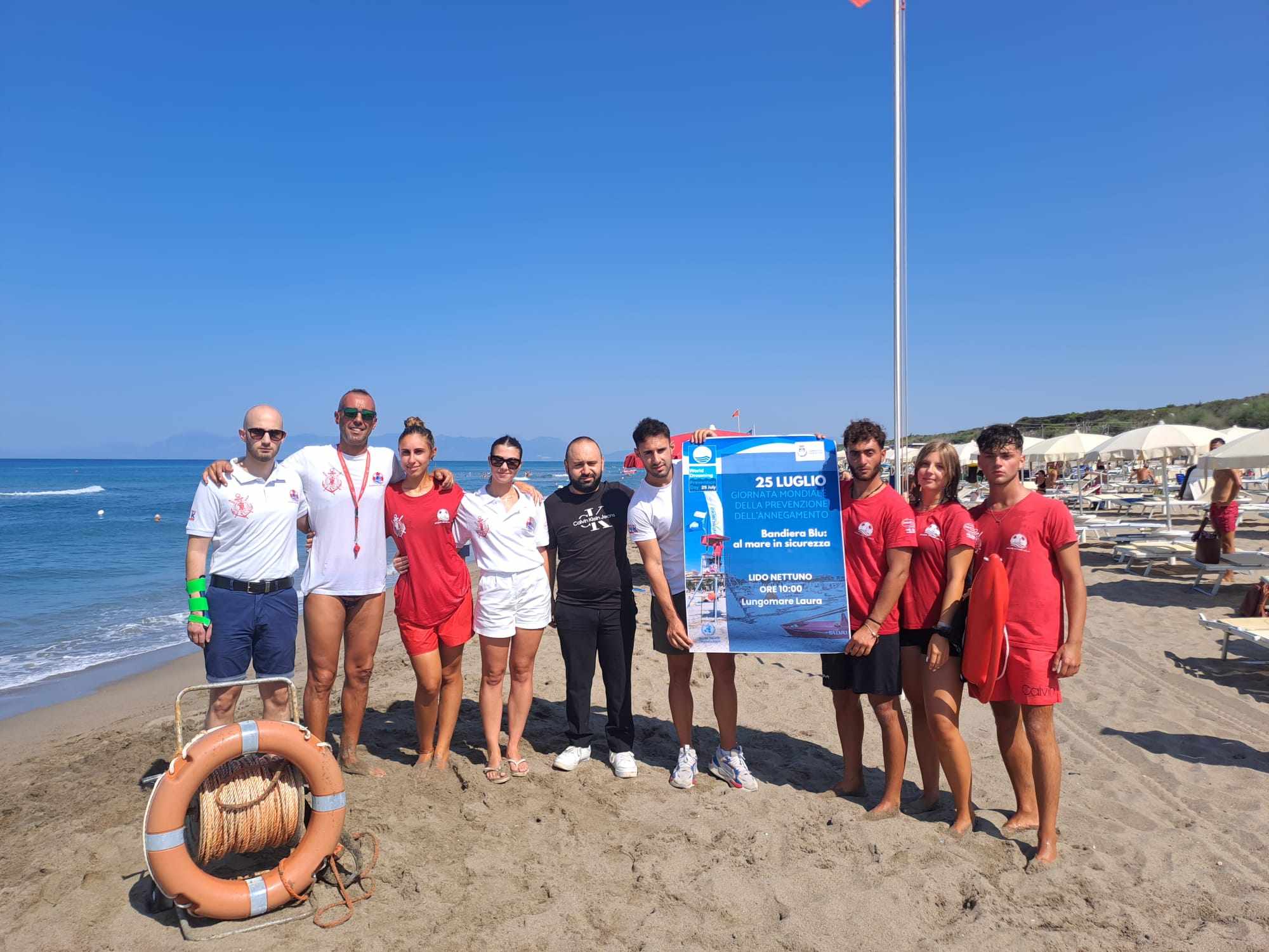 Capaccio Paestum, bandiere blu al mare in sicurezza