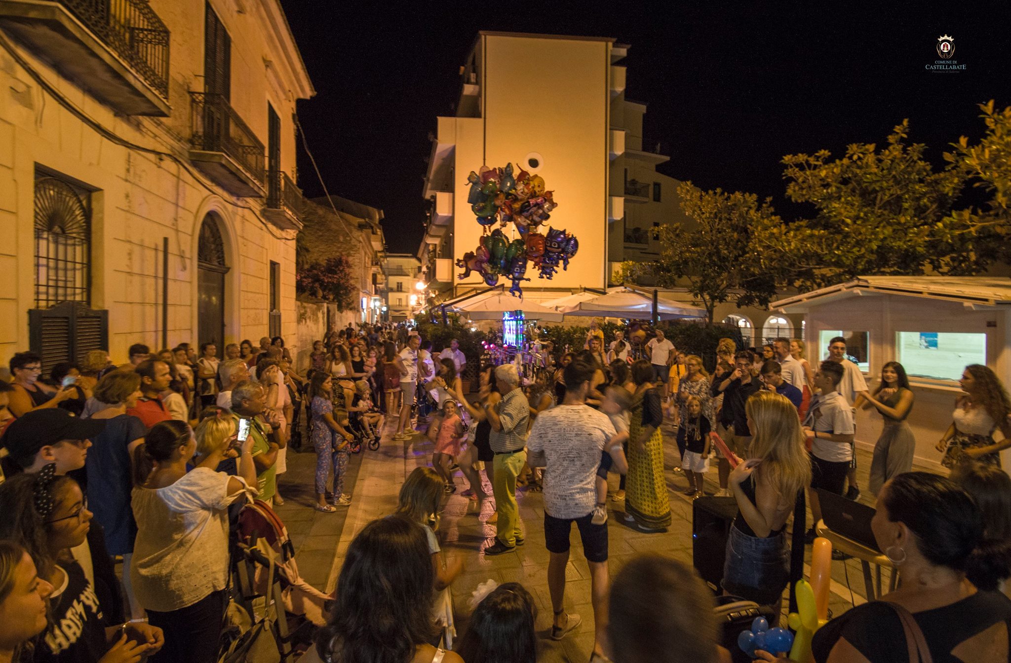 Castellabate, notte blu