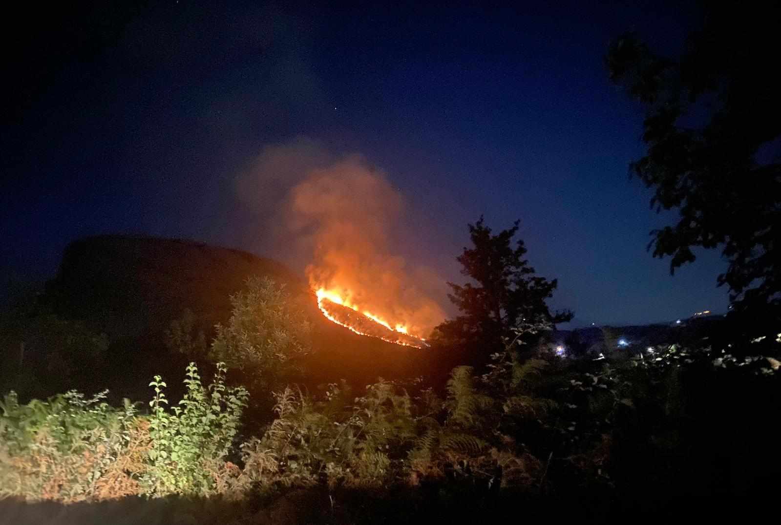 Incendio Teggiano