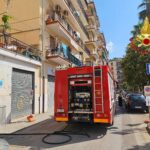 Incensio balcone a Salerno, Via Gelso