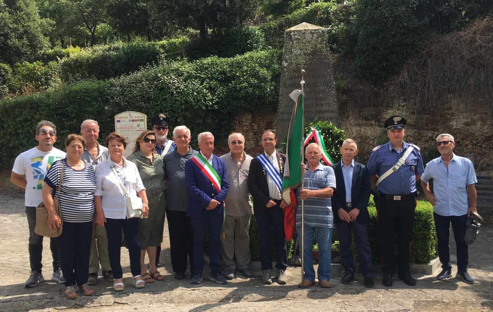 Sanza commemorazione 2 luglio 1857