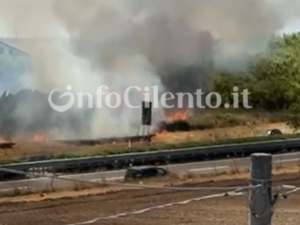 Incendio Eboli