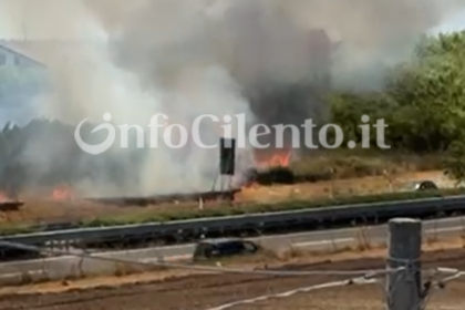 Incendio Eboli