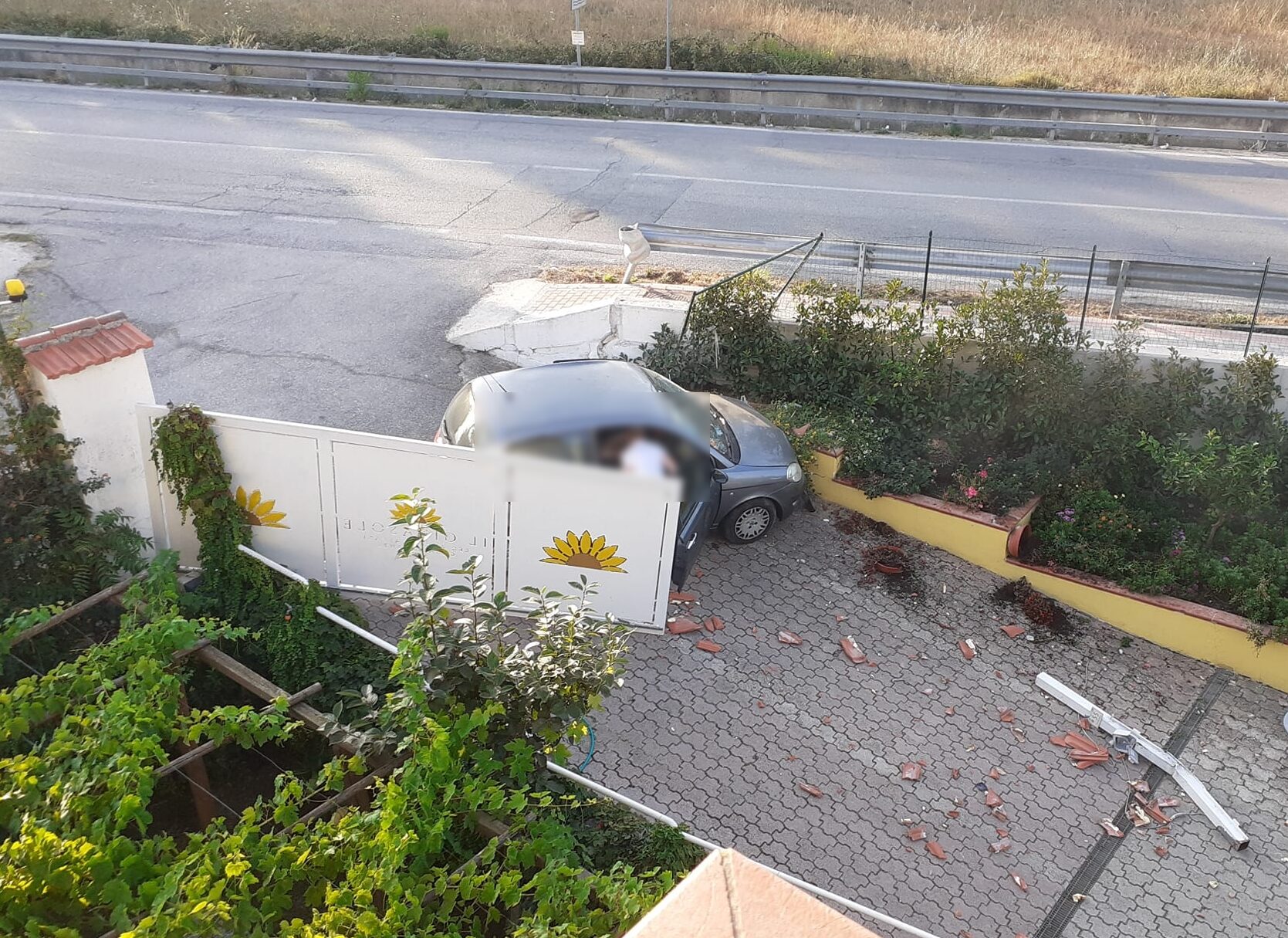 Incidente via Gregorio Agropoli