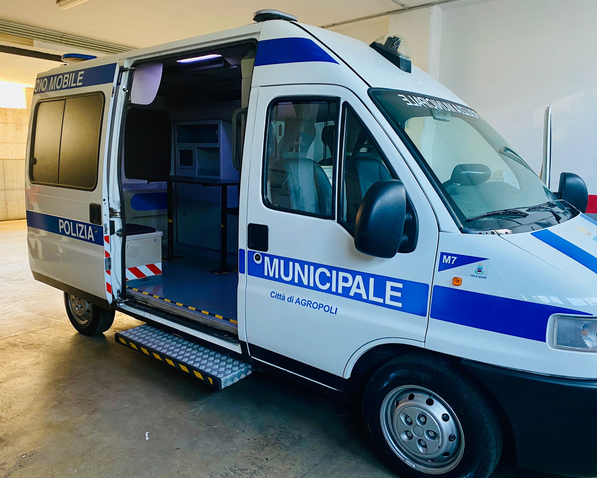 Ufficio mobile Polizia Municipale Agropoli