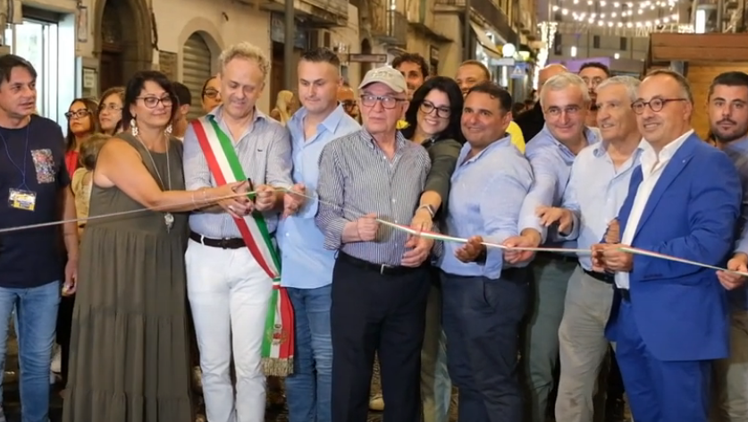 Roccadaspide, taglio del nastro Festival dell'Aspide