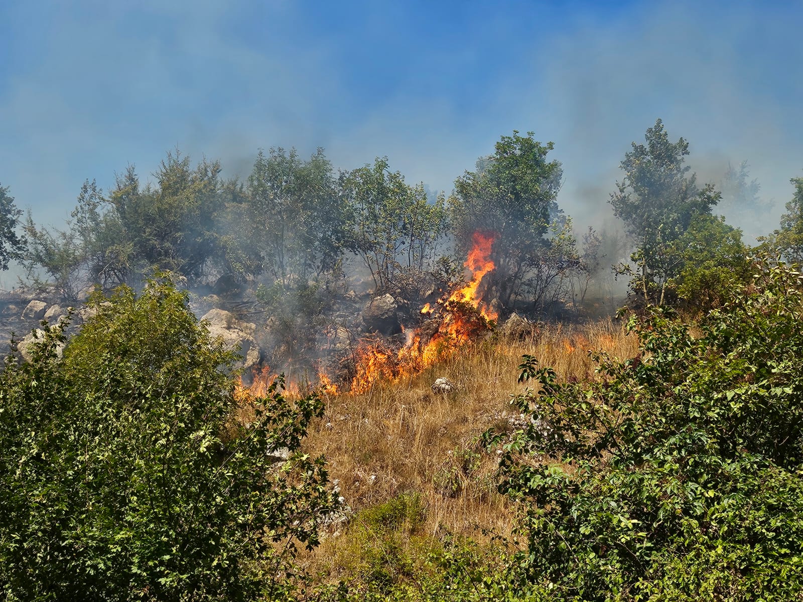 Incendio Polla