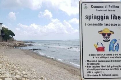 Spiaggia per cani a Pollica