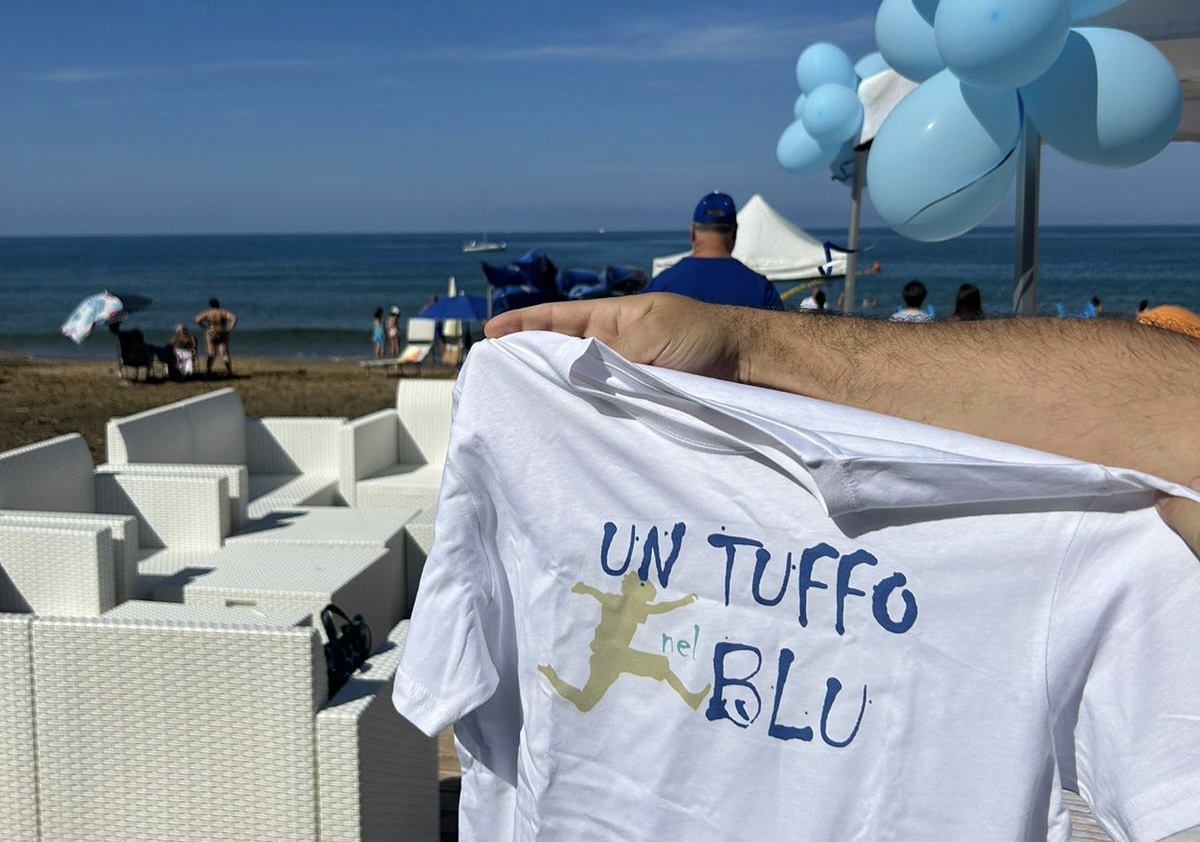 Un tuffo blu