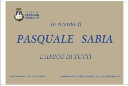 Targa Pasquale Sabia