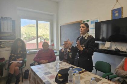 Caggiano, capitano Carabinieri Veronica Pastori