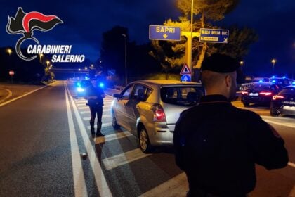 Carabinieri, controllo Cilento