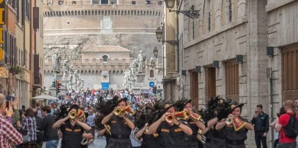 Fanfara Bersaglieri, Roma Capitale