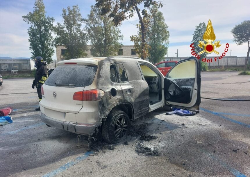 Incendio Salerno