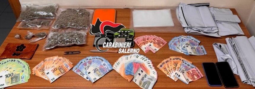 Carabinieri, sequestro droga e soldi