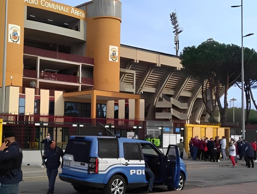 Polizia stadio Arechi