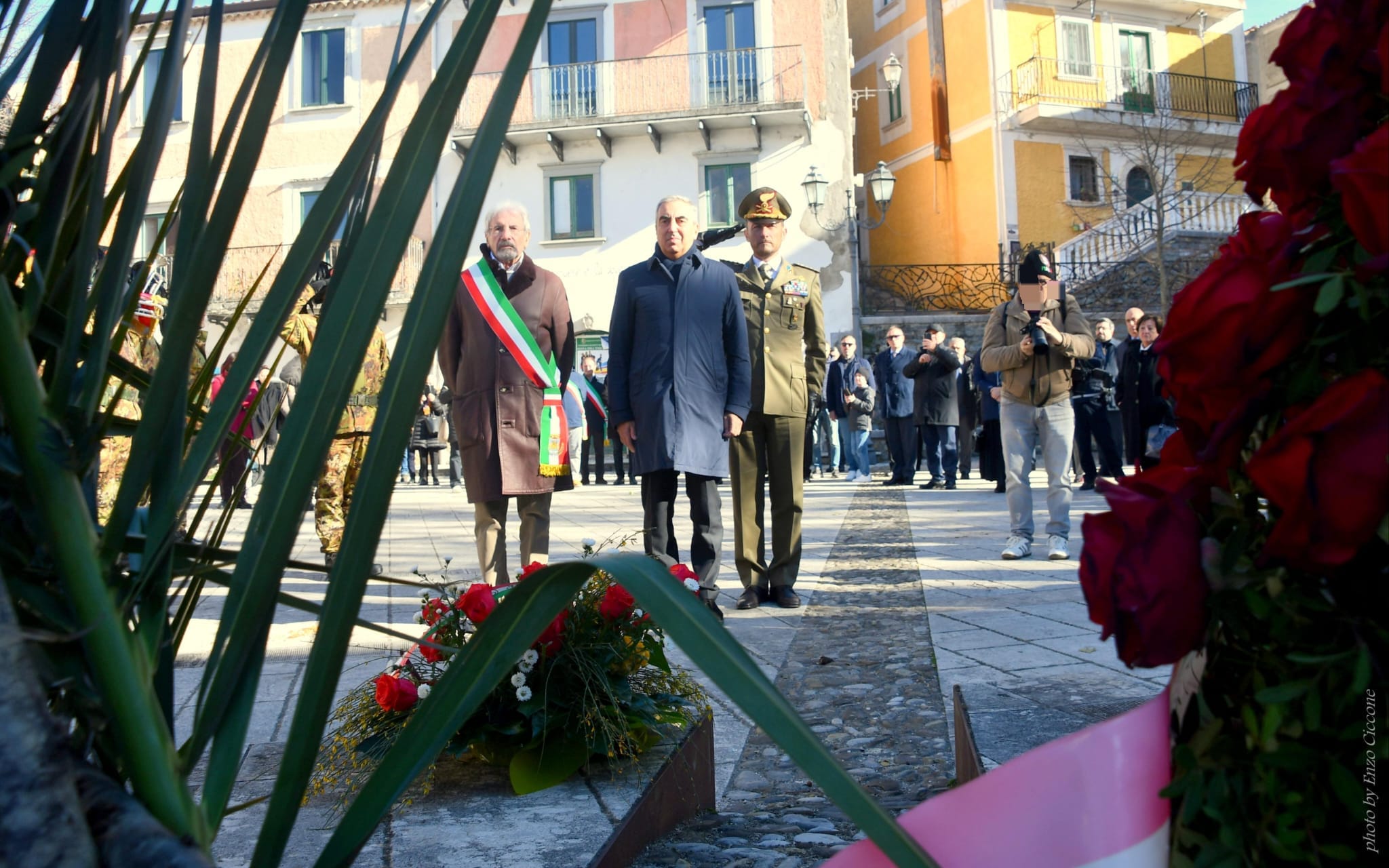 Castelnuovo di Conza, sindaco e Gasparri