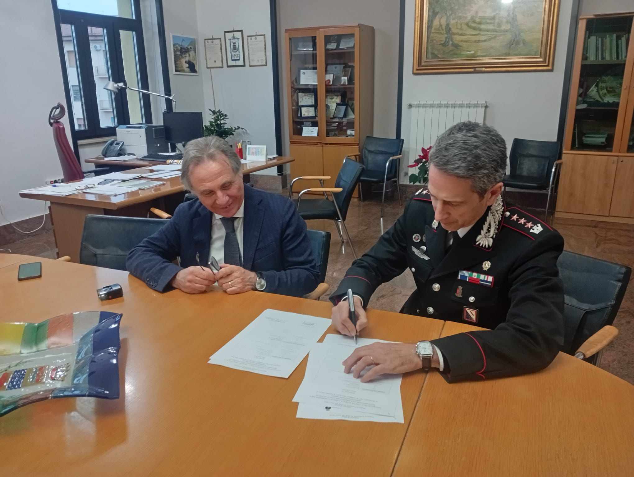 Eboli, comando provinciale Carabinieri